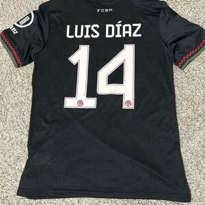 Adidas Black Soccer Jersey with White Accents